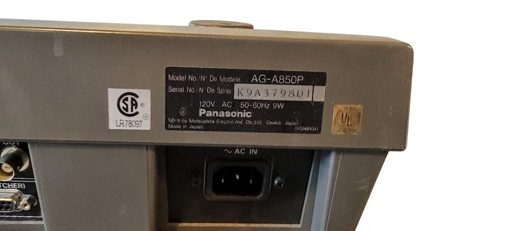 Panasonic AG-A850P Multi-Event Edit Controller - USED