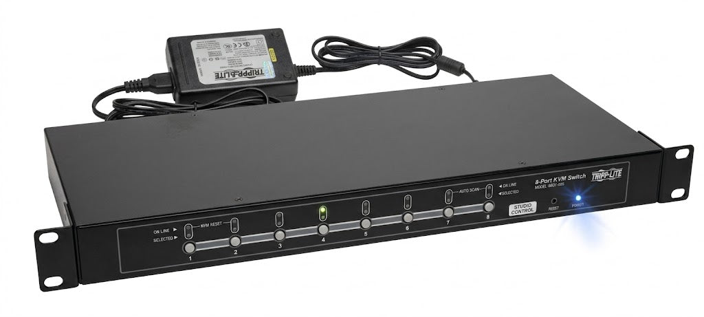 TRIPP LITE B007-008 8-Port KVM Switch - USED