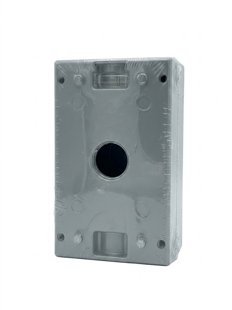 Red Dot IH3-1 Single-Gang Weatherproof Electrical Box, 3 x 1/2"
