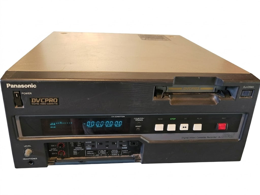 Panasonic AJ-D640P Pro Editing Digital Video Cassette Recorder - Used