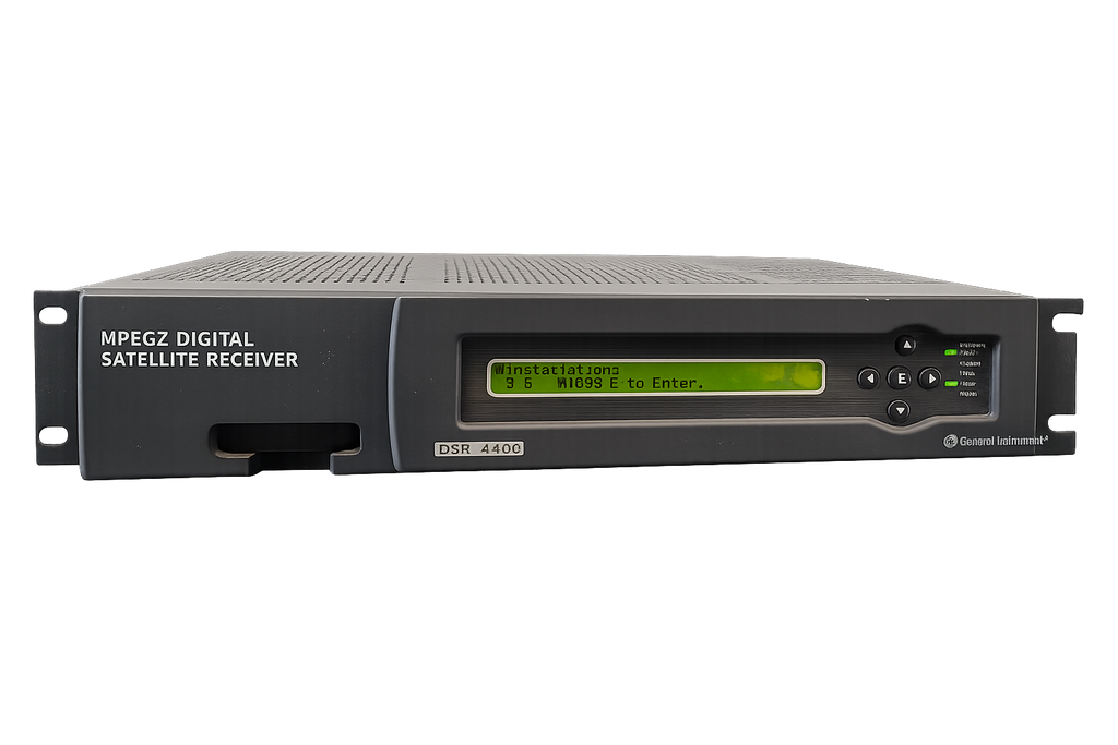 General Instrument DSR-4400 DigiCipher II MPEG-2 Digital Satellite Receiver - USED