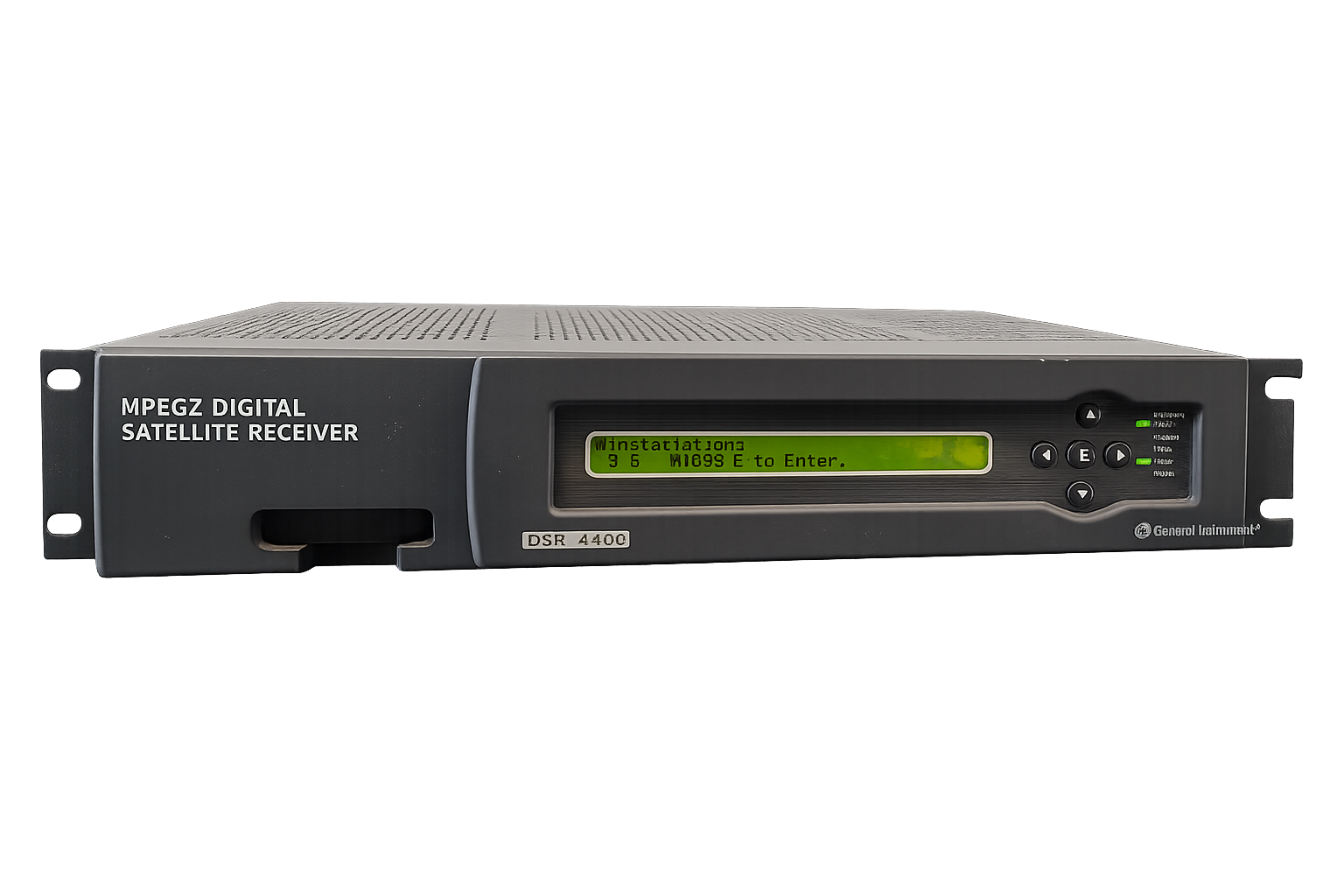 General Instrument DSR-4400 DigiCipher II MPEG-2 Digital Satellite Receiver - USED