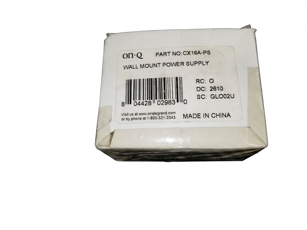 ON-Q CX16A-PS Individual Wall Mounted Power Supply