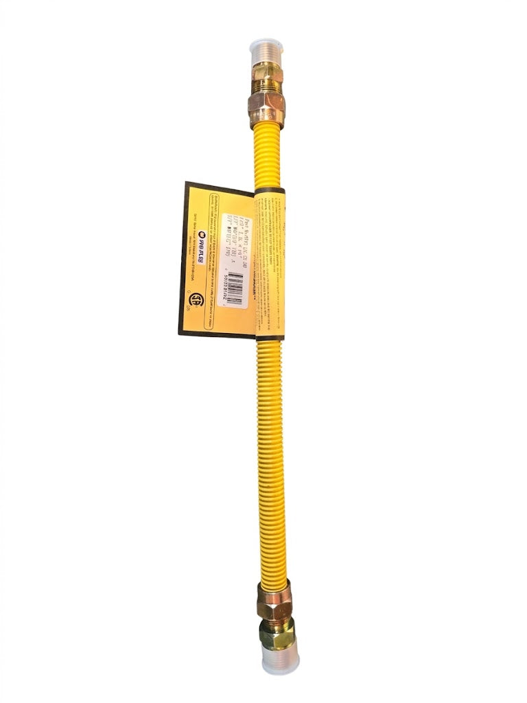 Pro-Flex 18" Yellow Gas Appliance Connector