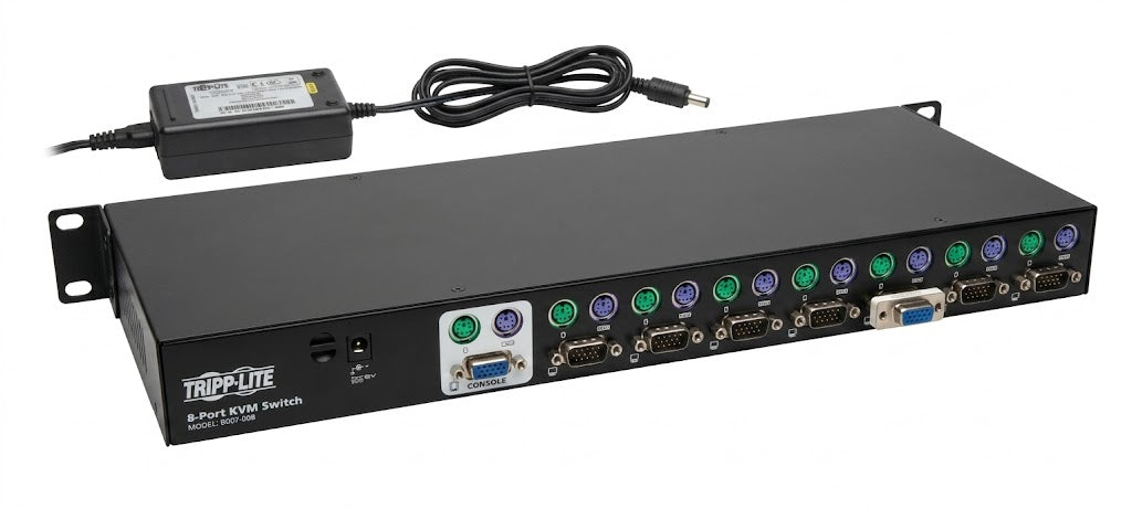 TRIPP LITE B007-008 8-Port KVM Switch - USED